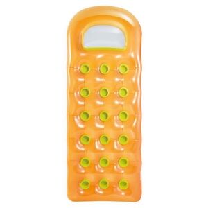 Intex 18-Pocket Suntanner Pool Float Lounge Inflatable Raft Orange